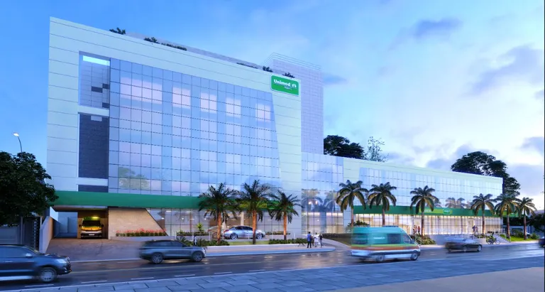 Hospital Unimed Prime, Belém/PA — projeto de arquitetura de Larissa Souza